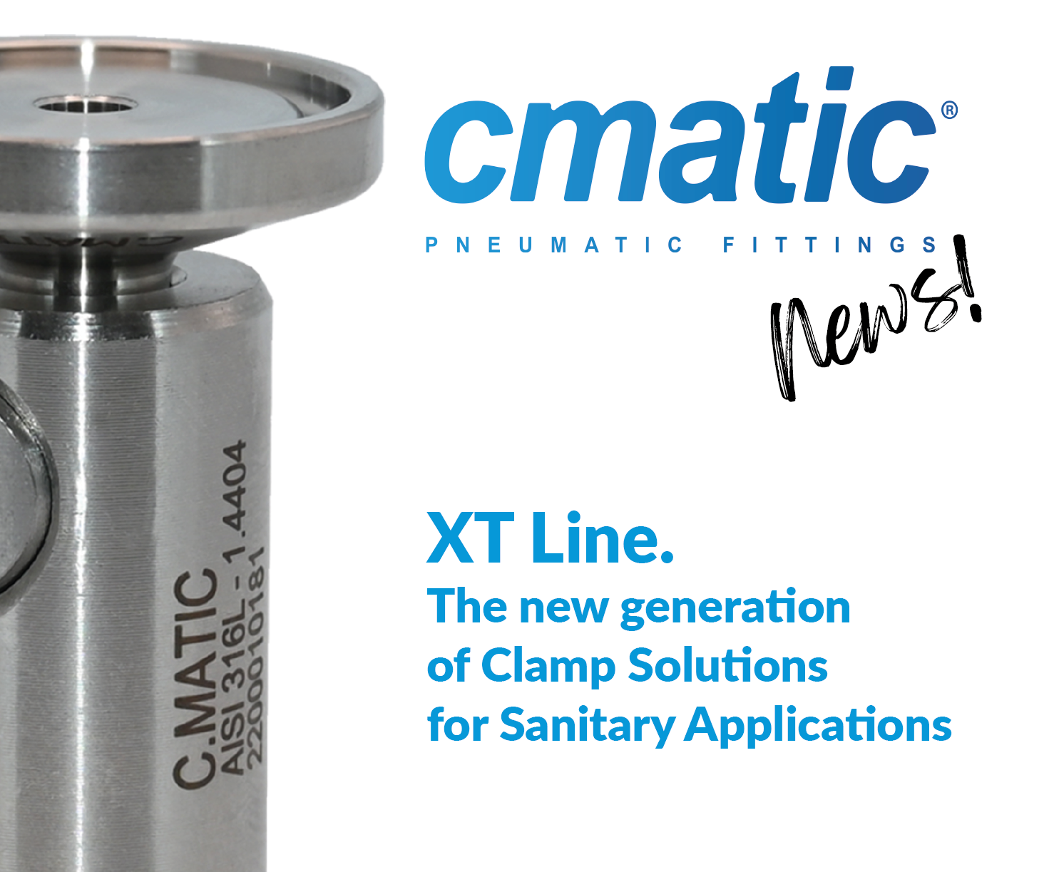 XT Line, Clamp Solutions for Sanitary Applications
